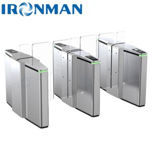 Security Sliding Gate Turnstile Low Noise Space Saving High Efficiency