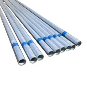 Q345 Galvanized Welded Steel Pipe A36 SS400 S235JR Zinc Coating Pipe