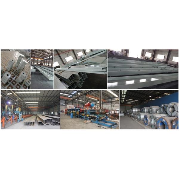 Modern 2 Storey Prefabricated House With Light Steel Structure