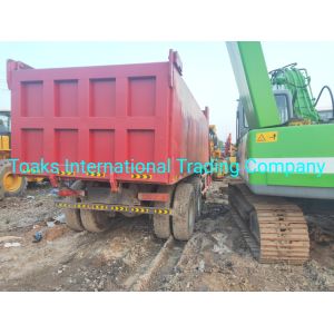 Used Sinotruk Tipper Truck HOWO 375 Horsepower on Promotion