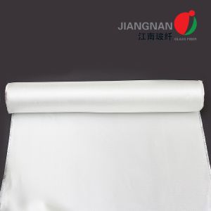 Heat Resistant Satin Weave E Glass Fiberglass Fabric 3784 850g High Strength