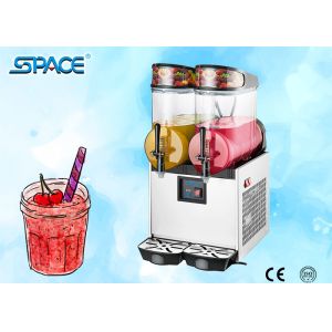 Professional 2 Bowls Granita Commercial Slush Puppy Machine With Night Mode