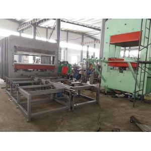 Full Automatic Rubber Vulcanizing Press Machine with 45 Steel Heating Plates and