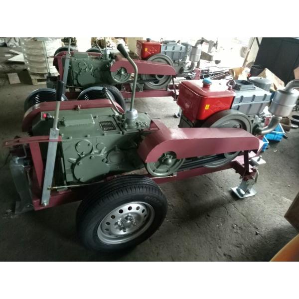 Buy High Efficiency Fast Cable Winch Puller With Diesel Engine Powered at wholesale prices