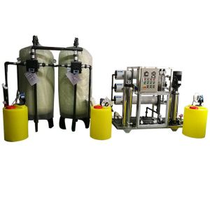 Industrial Reverse Osmosis RO Plant 2000LPH 60% - 75% Recovery Rate