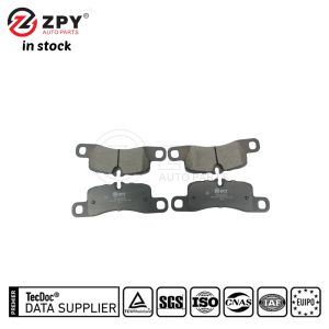 ZPY Rear Disc Brake Pad Set for Porsche Cayenne Audi VW OEM