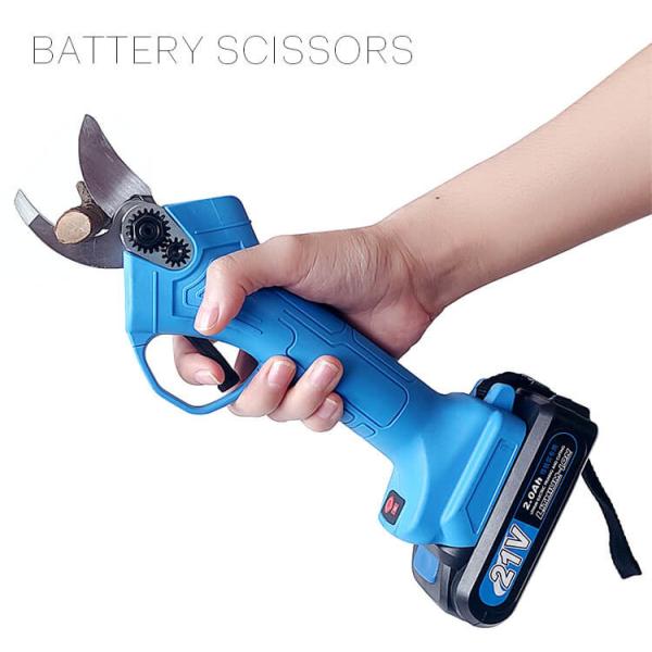 Wireless Electric Pruning Shears Battery Rechargeable Secateurs Garden Tool