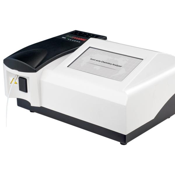32μL 340nm Biochemistry Semi Auto Analyser BA14 7 Inch Color LCD With Touch Screen