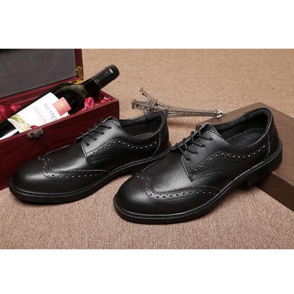 Comfortable Safety Shoes Cowhide Leather Safety Shoes Steel Toe For Men Safety Shoes Kevlar Work Shoes Rubber Sole Work Shoes