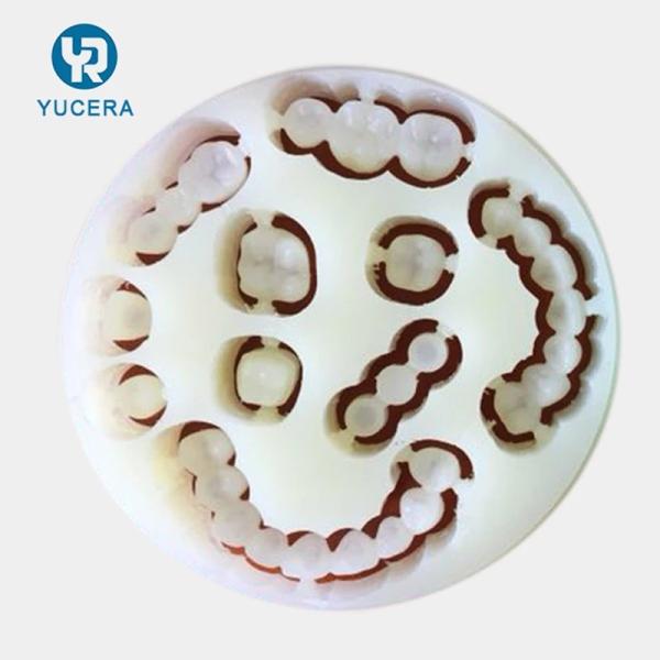 Yucera Monolayer PMMA Dental Block for Temporary Crowns and Bridges