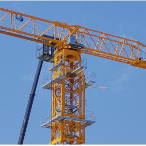 Quality High Performance Widely Used Topless Tower Crane With Chassis for sale