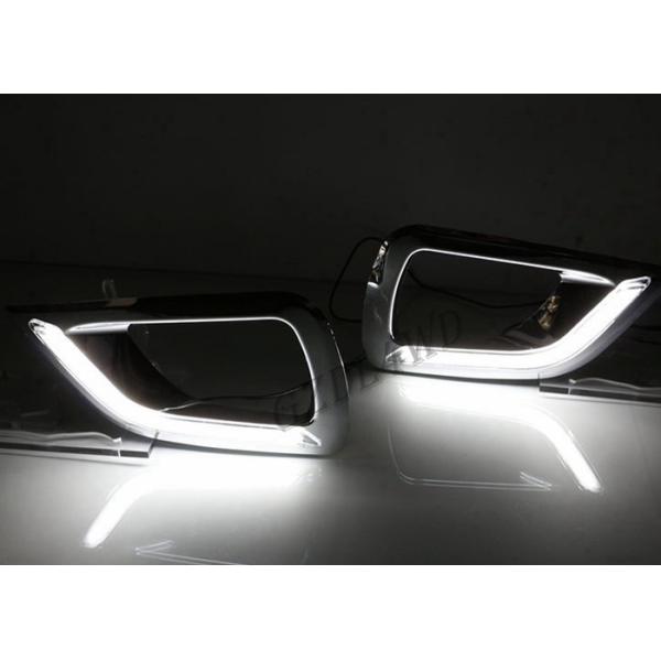 ABS Plastic Daytime Running Light Cover For Nissan Navara NP300 2016 DRL​