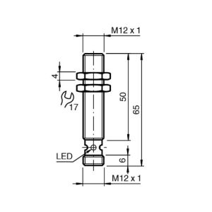 Pepperl+Fuchs NBB2-12GM50-E2-V1 Inductive Sensor | 2mm Range, 3-Wire, PNP NO,