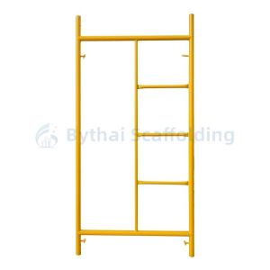 Layher Scaffold System Q355 HDG Walk Thru Frame for High Rise Projects