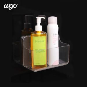 Damage Free Mounting Medium Shower Caddy Clear Bathroom Fittings