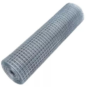 6 Gauge 4x4 Green Wire Mesh Fencing Rolls Pvc Coated