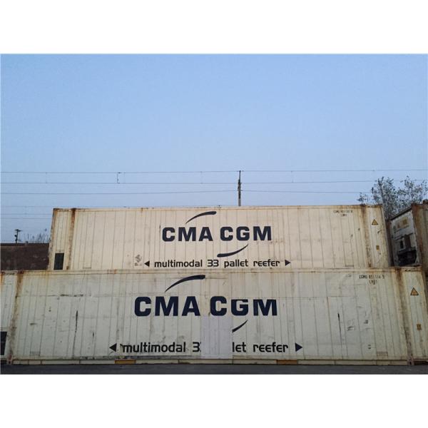 Buy White Metal High Cube Reefer Container 40 45 20 Feet Hq Container at wholesale prices