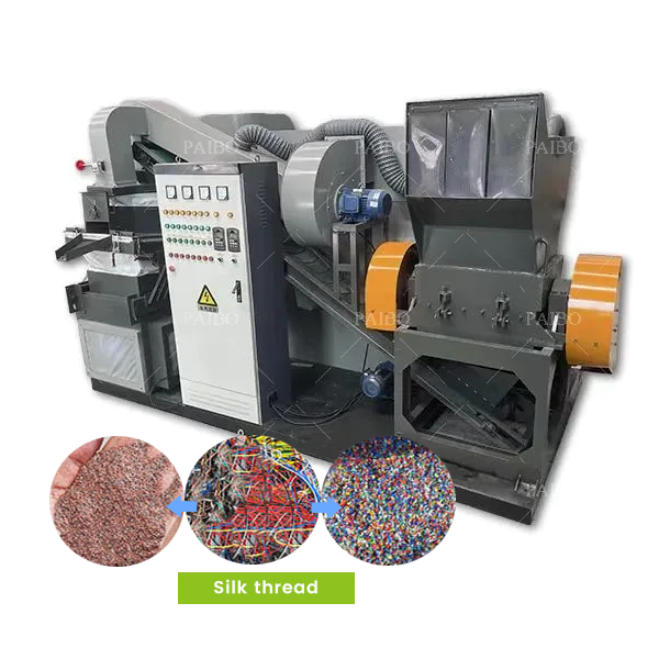 Scrap Copper Wire Recycling Machine Cable Granulator Machine for Home Provided Electrical Appliances