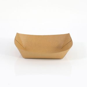 Versatile Kraft Paper Boat Tray Oven,burger Holder Box