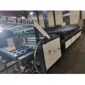 Food Gluer Corrugated Box Board Paper Laminating Machine with Corn Starch Glue