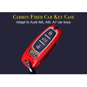Audi Carbon Fiber Car Key Case