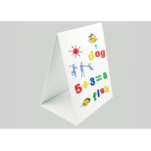 Custom Tabletop Magnetic Whiteboard: Advanced Stain Resistant & Sturdy Construction 17x13