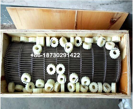 Pizza Convey Ladder Belt on Machine Stainless Steel 304 316 Flat Flex Wire Mesh Belt made in China