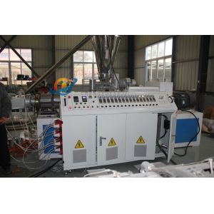 Vacuum Calibration Tank Haul Off Plastic Pipe Extrusion Machine