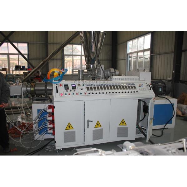 Buy Vacuum Calibration Tank Haul Off Plastic Pipe Extrusion Machine at wholesale prices