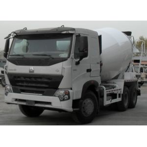 10 Cubic Meters Concrete Mixer Truck With Pump A7 371HP 6X4 RHD