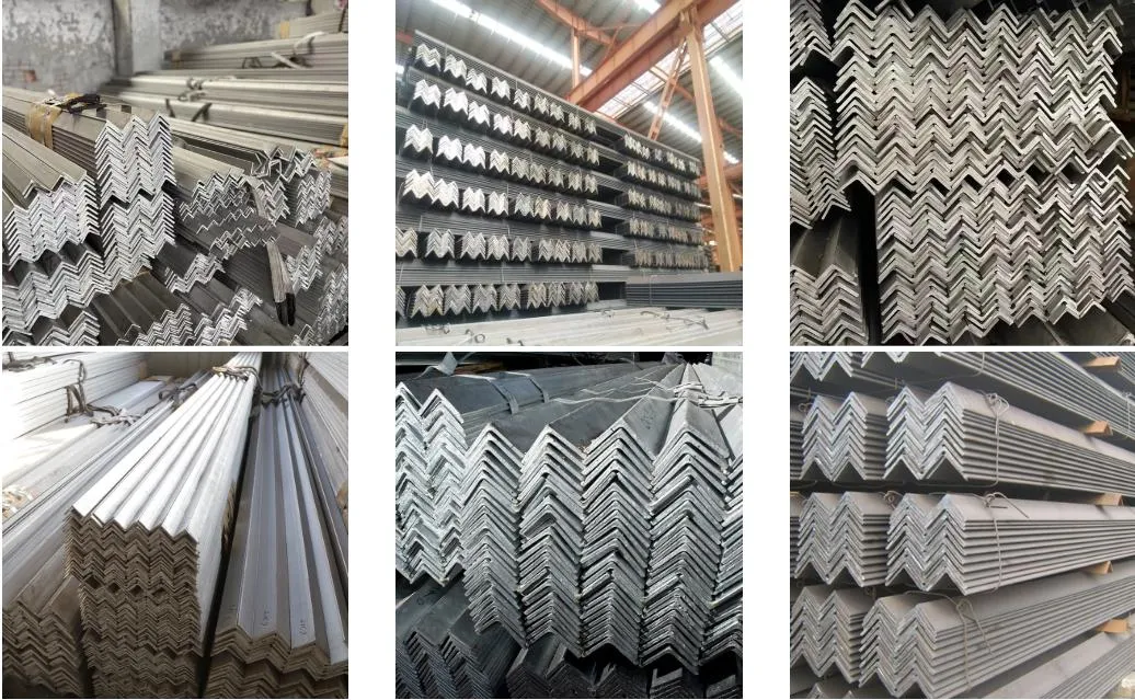 Advantage Structural Steel Angel Iron Q235B A36 Hot Rolled L Profile Equal Unequal Steel Angle Bar Carbon/Mild Steel Galvanized Ms Angle Steel with Bottom Price