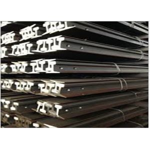 Super Durability Crane Rail Sections , Low Height Crane Railway Track Section