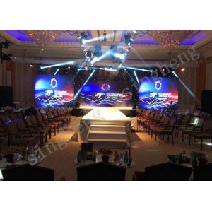 32W Power Rental LED Display 43264 Dots Pixels Density With Brightness