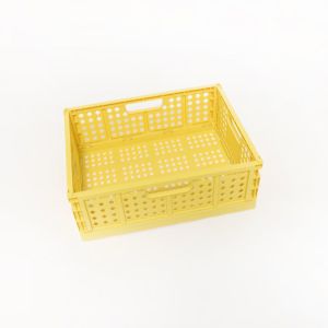 Multiscene OEM Foldable Plastic Basket , Leakproof Collapsible Plastic Storage