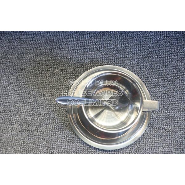 Buy Banquet minimalist stainless steel coffee cup set 400ml custom reusable coffee mugs/cups set at wholesale prices