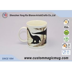 Quality Ceramic Sublimation Straight Heat Sensitive Magic Mug for Childrens for sale