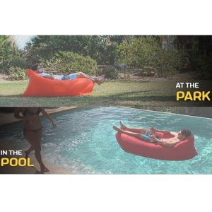 Waterpoof Ripstop Inflatable Sleeping Bag For Lounge Chair Custom