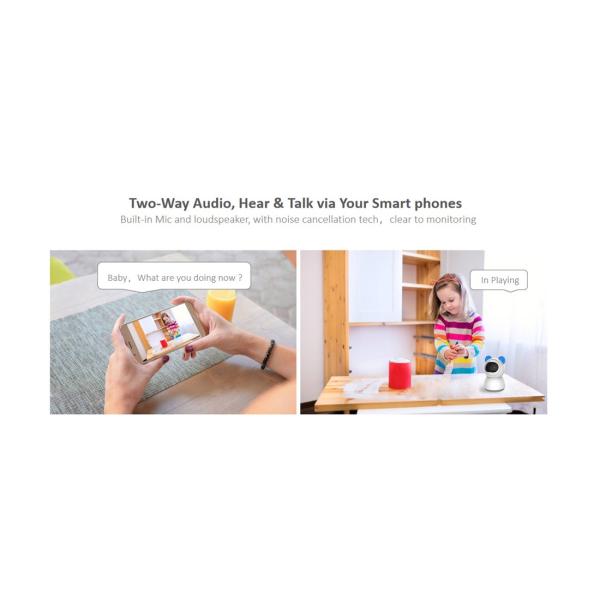 Smart Wireless 1080P P&T Camera(E95A)