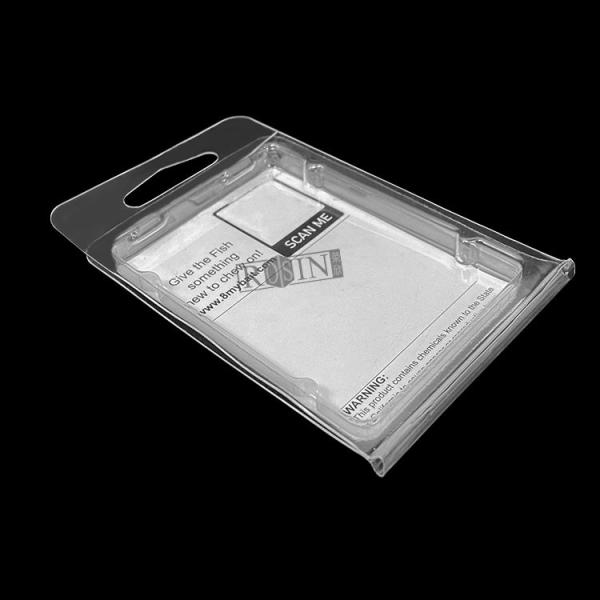 Hinge Clamshell Fishing Bait Packaging Vacuum Forming Custom Bait Packaging