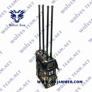 Waterproof Backpack 5 Bands 90 Watt UAV Jammer