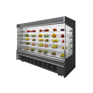 2412L Commercial Refrigeration Equipment Multideck Cabinet Open Display Showcase
