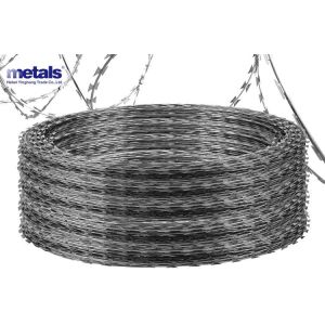 BTO-22 CBT60 Concertina Razor Barbed Wire 98ft Roll