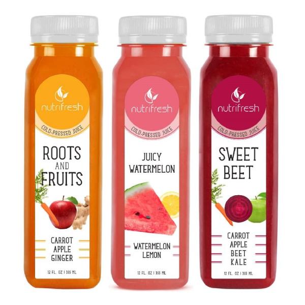 Adhesive Juice Label