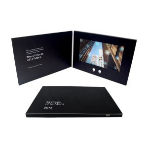 Handmade 7 Inch LCD video greeting card, video gift card ,tv in a card, lcd