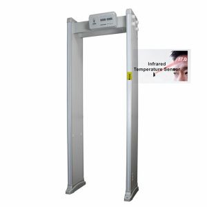 Human Body Temperature Walk Through Metal Detector Gate For Anti Coronavirus