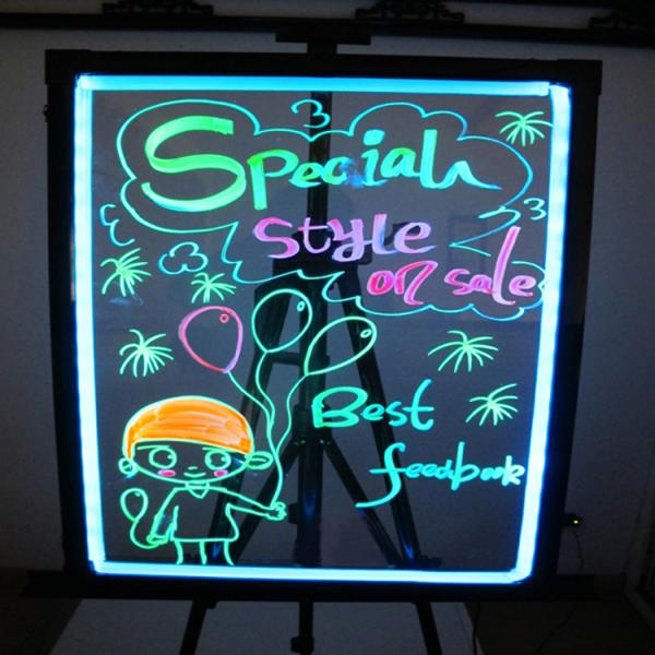 Advertising Sign Outdoor Moving Advertising Electronic Fluorescence Plates screen energy saving