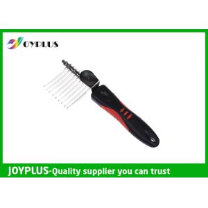 China JOYPLUS Metal Rubber Pet Hair Remover Brush OEM / ODM Acceptable 26CM on sale