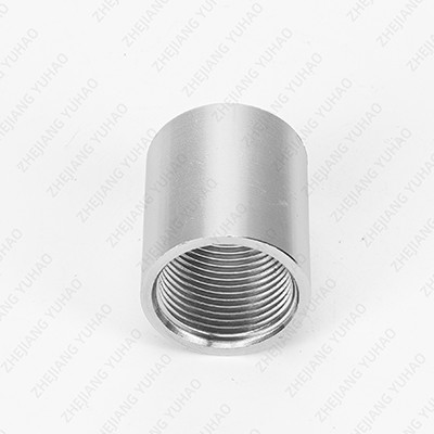 Stainless Steel Female Thread Coupling Screwed pipe fittings Black, Electric