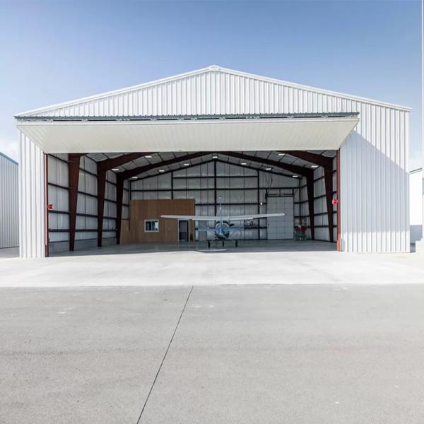 Buy Modern Light Environment Friendly Steel Structure Aircraft Hangar at wholesale prices
