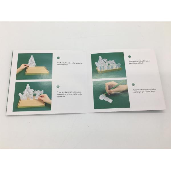 DIY Merry Christmas Personalised Stationery Gifts Kids Painting Card Handmade Toy